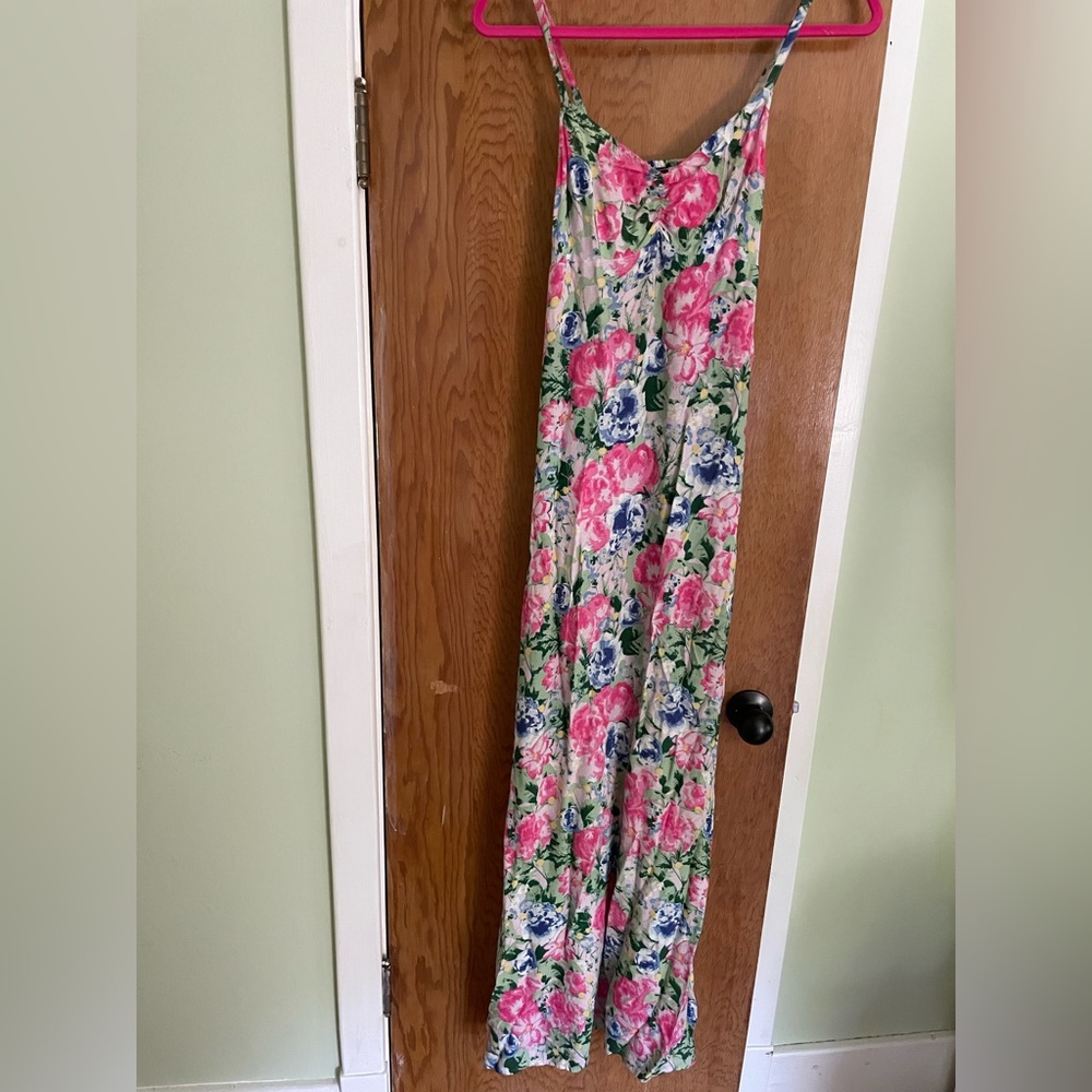 H&M floral maxi dress